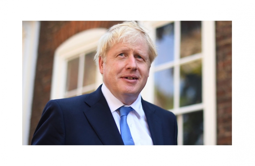 Image of the Prime Minister of the United Kingdom & Leader of the Conservative Party Leader, Boris Johnson MP